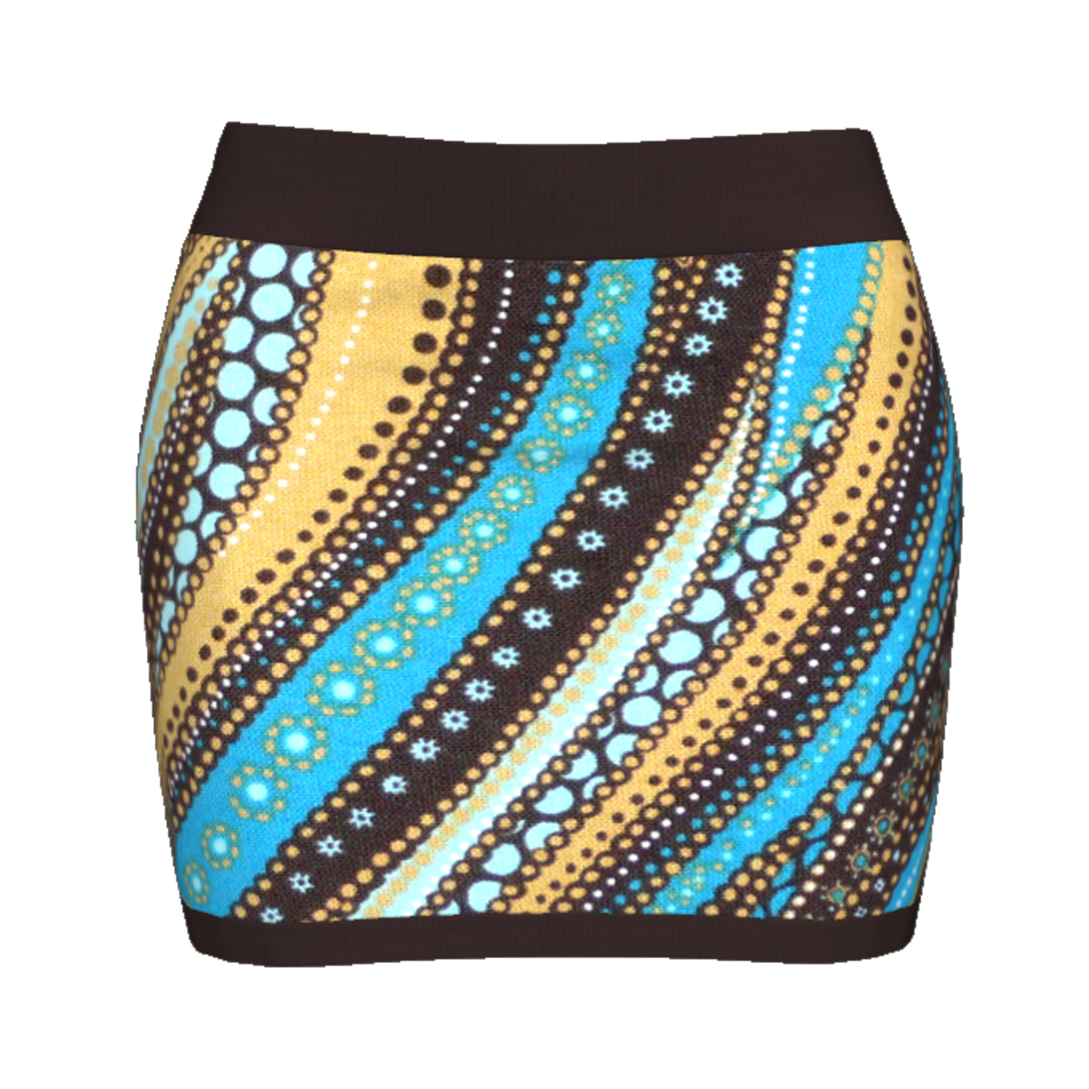 Woman Simple Skirt - Retro 2