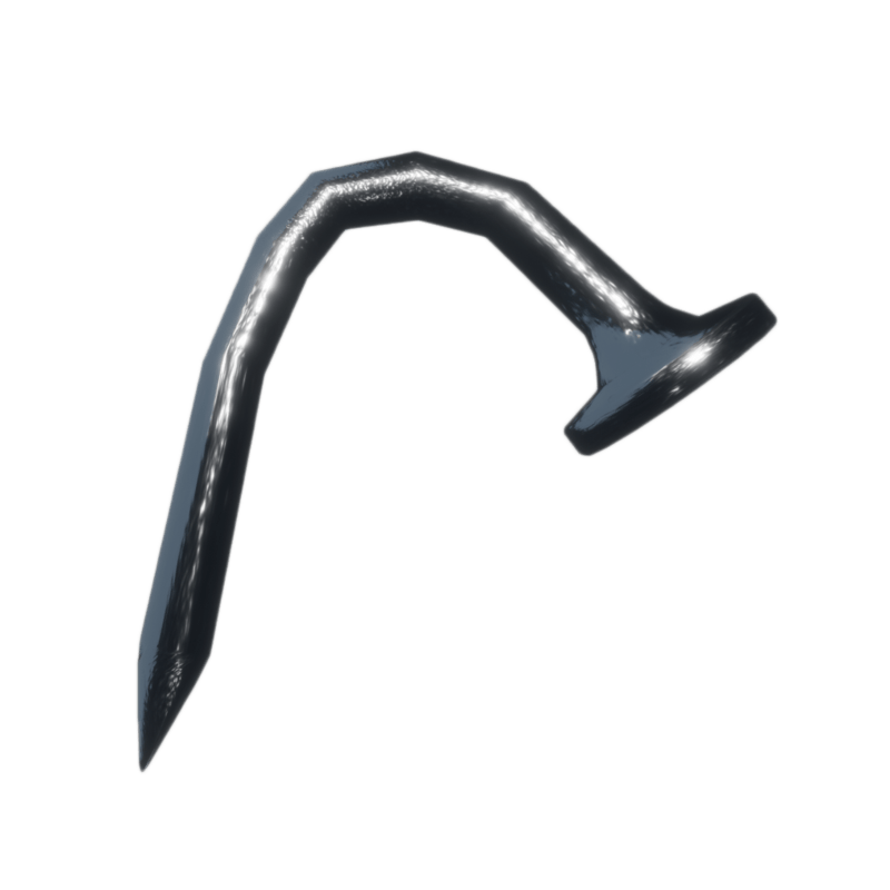 Nail 5 (bent)