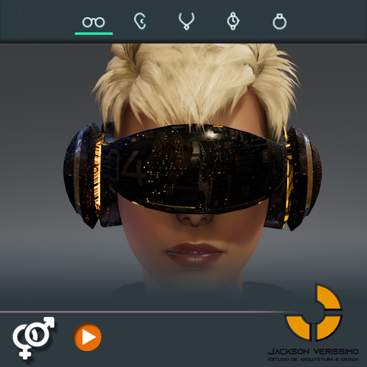 VR Glasses Pulsar- Sci Fi Four Dimension