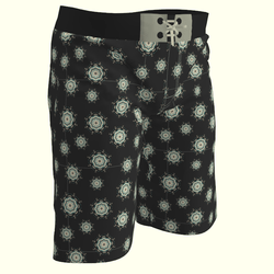 Black Swim Trunk Circle