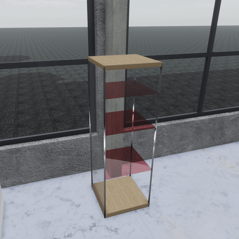 Glass Display Cabinet (TM)