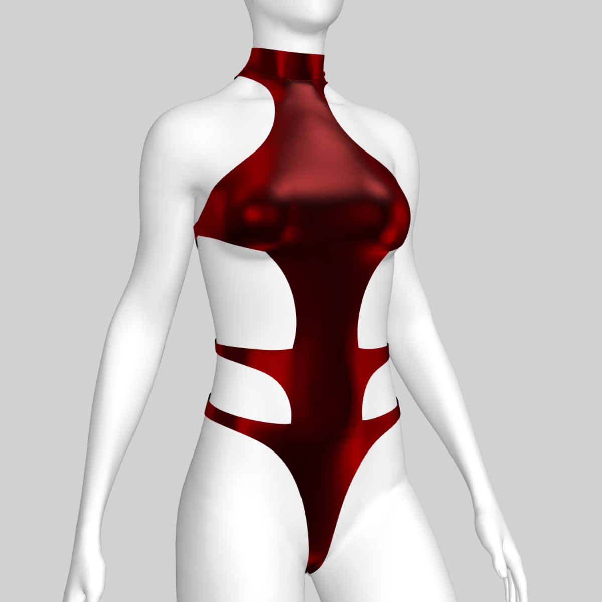 Bodysuit Aiko Metal Red 2.0