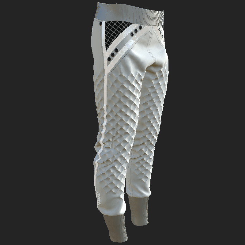 RABAH PANTS_ EMISSIVE WHITE