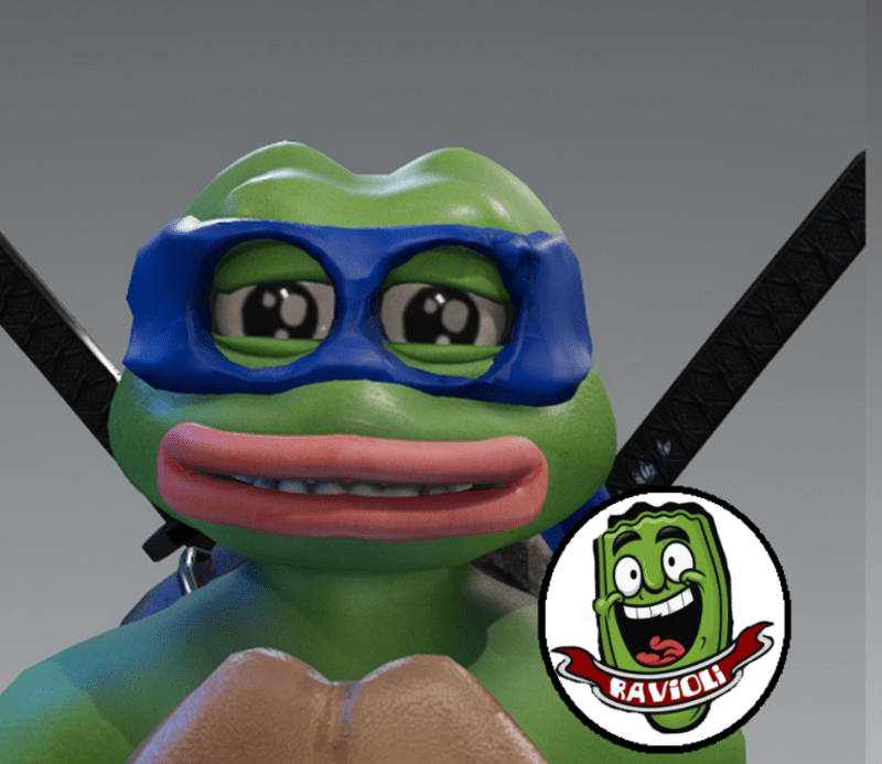 T.M.N.P Blue bandana and Belt