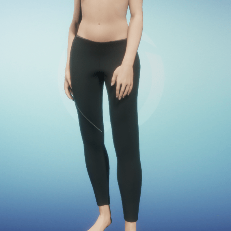 Sporty Leggins with Detail