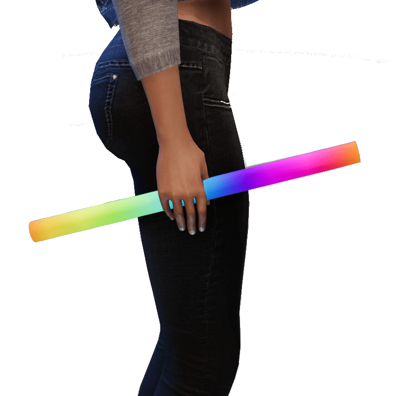 Glowing Stick animated female 2.0