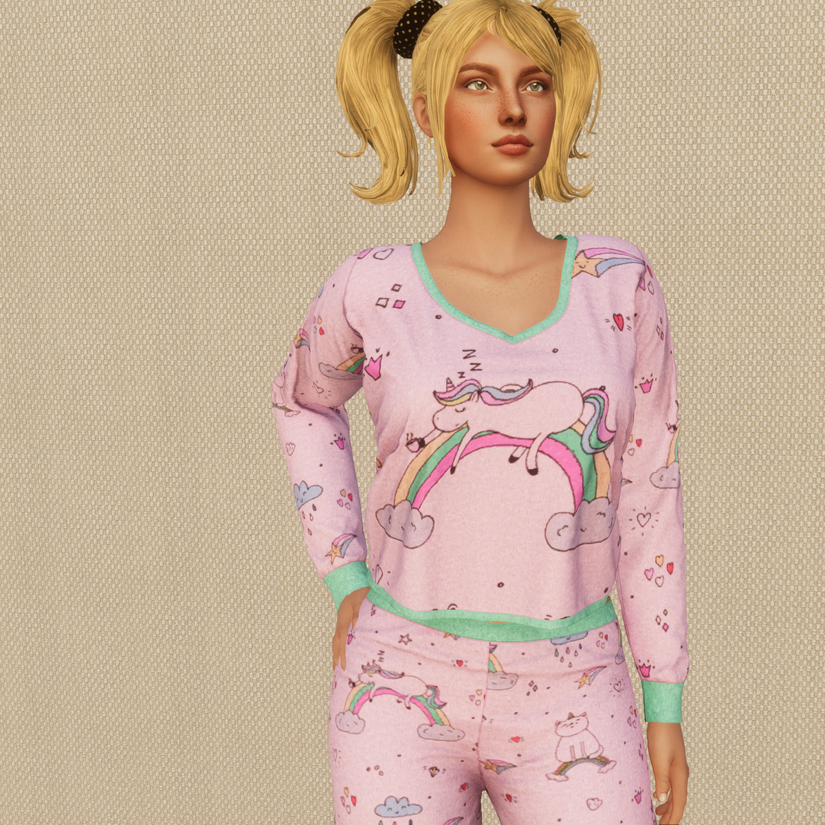 Sleepy Unicorn Pajama Party - Pink
