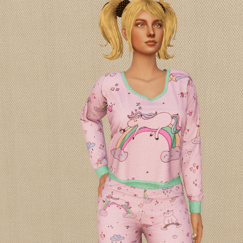 Sleepy Unicorn Pajama Party - Pink