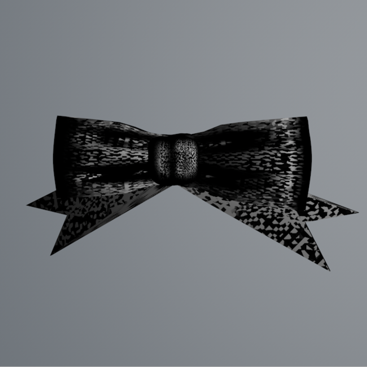 grosgrain waist bow-- black