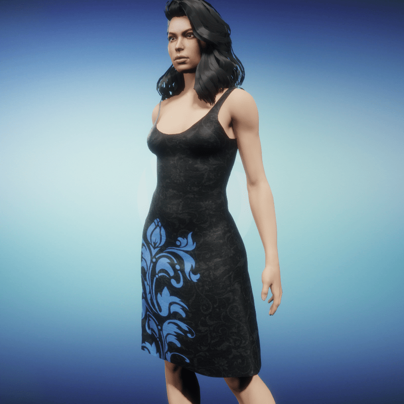 Summerdress Vicky gray