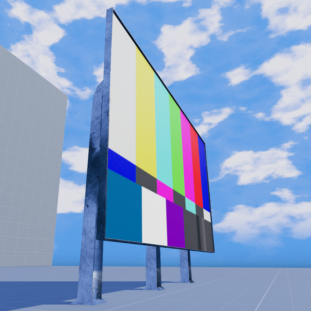 Rooftop Media Screen