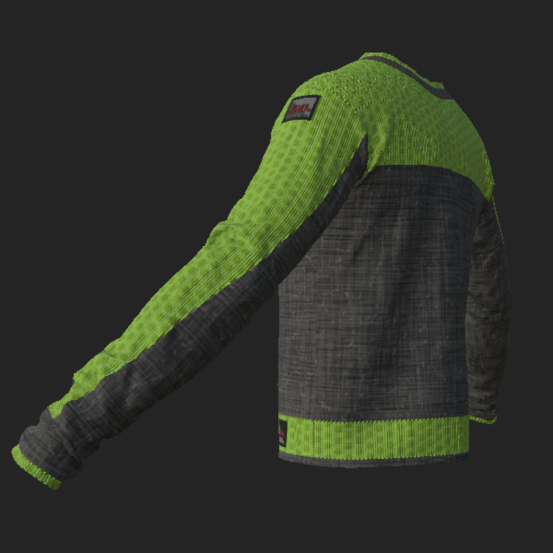 NOIR SWEATER_ GRAY GREEN