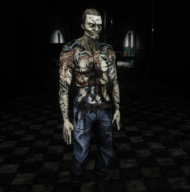 Complete Avatar to Wear-Tattoo Zombie