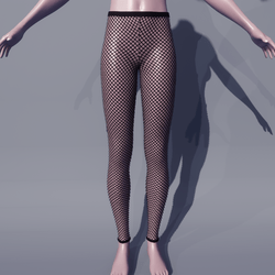 L.F. MICHELLE FISHNET MEDIUM SHEER MESH