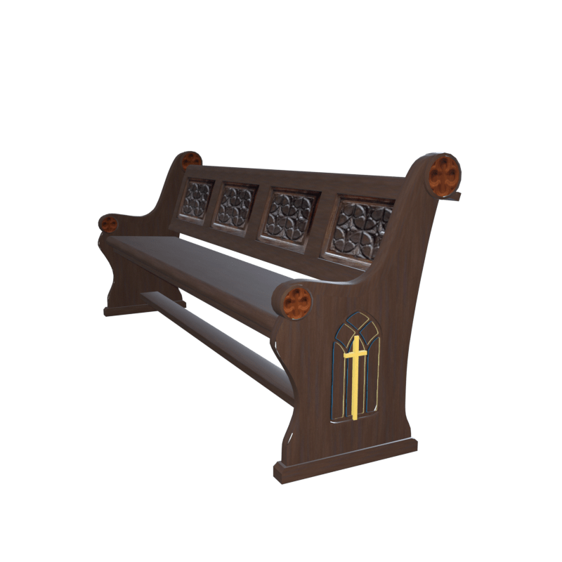 French Gothic Pew