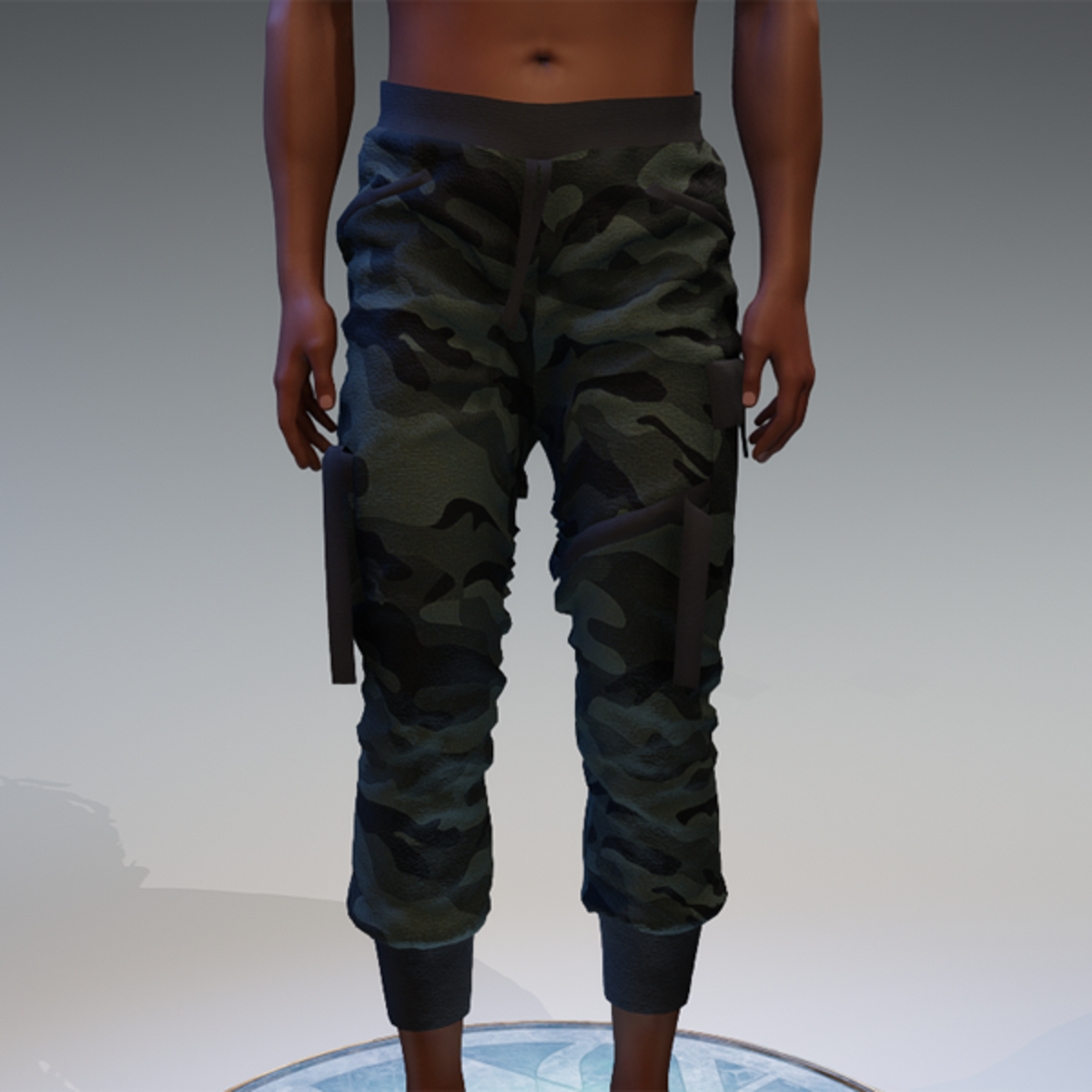 Cargo Pants for male in camouflage