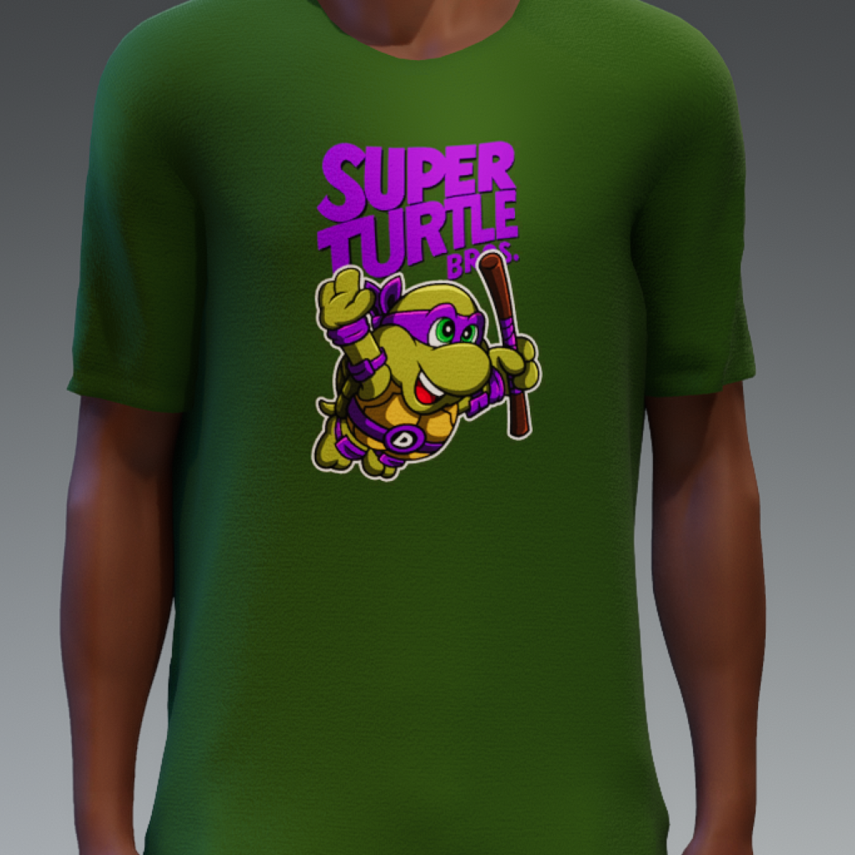TMNT Turtle Maro Hybrid Inspired Fan Art T-Shirt
