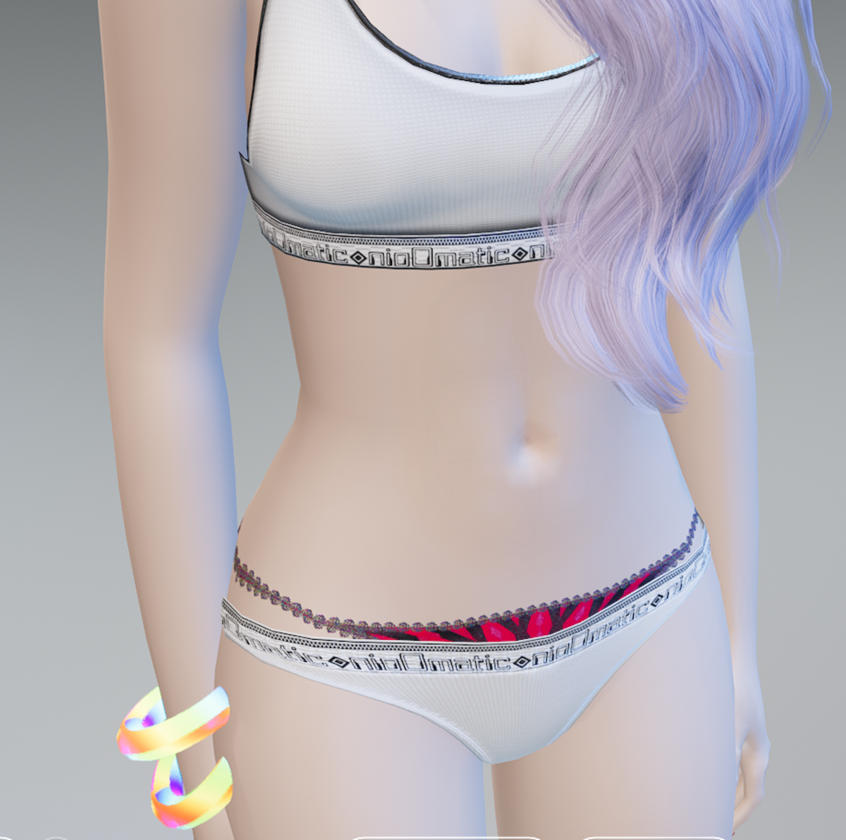 Athletic White Sports Top - Female