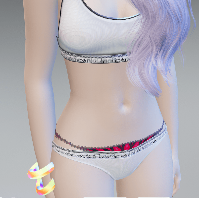 Athletic White Sports Top - Female