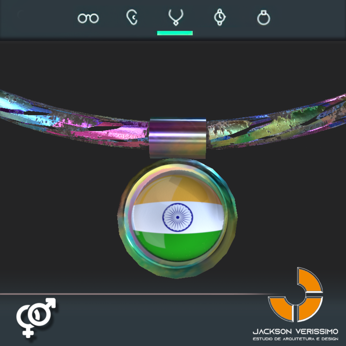 Global Necklace- India