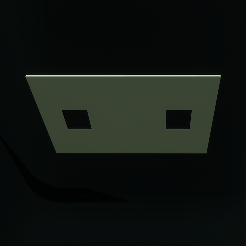 White Wall Two Windows