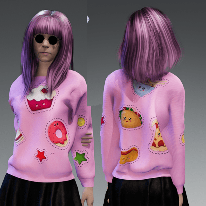 JUNK FOOD SWEATER