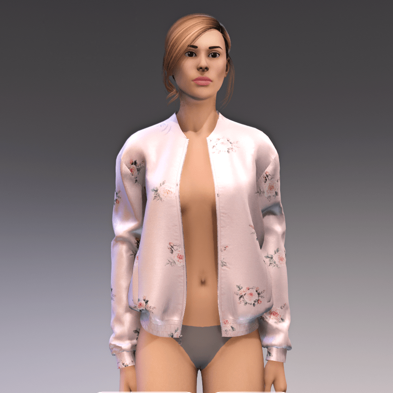 AV 2.0 Chic in the city bomber jacket - pink