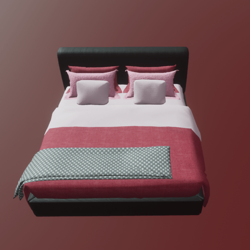 Bed b