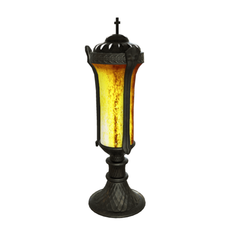 Gothic cemetery Lamp