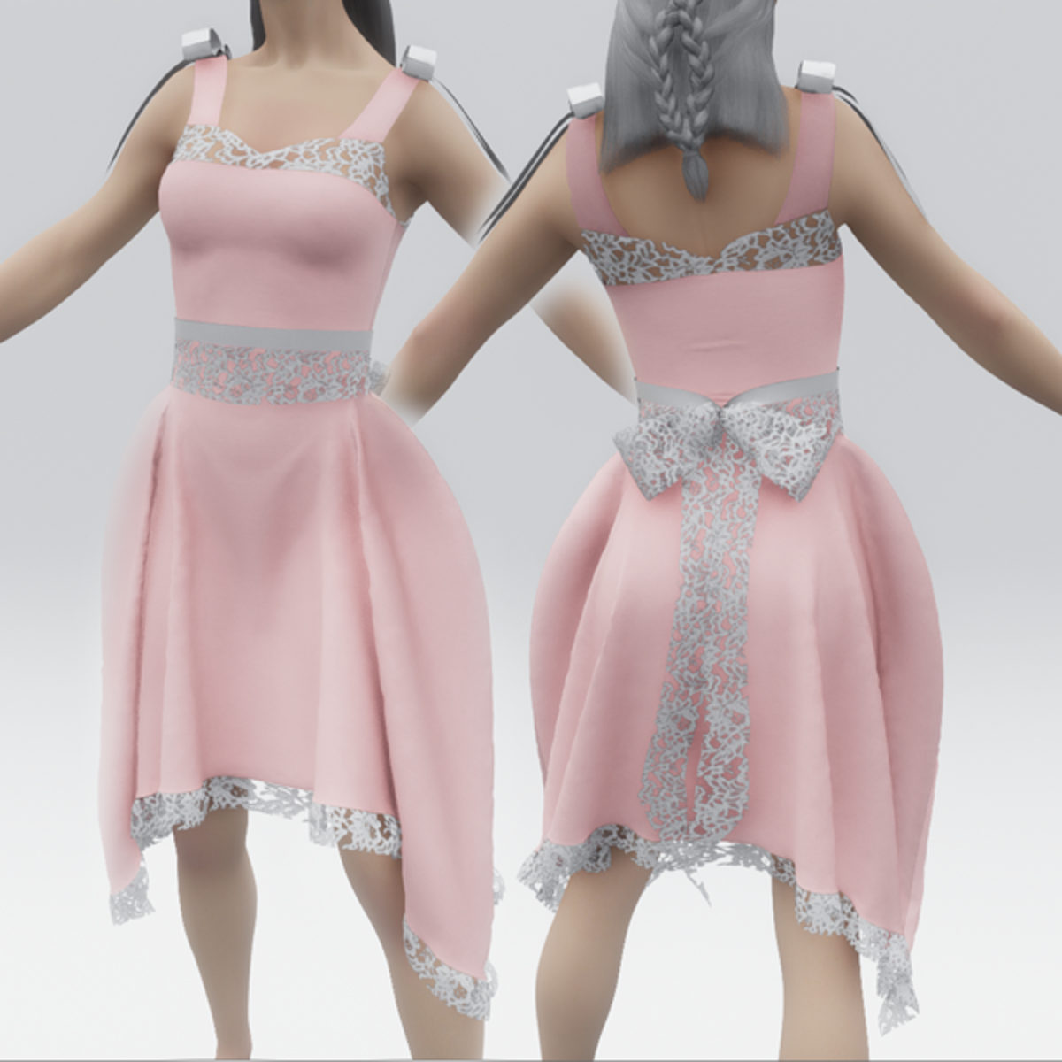 Dolly Summer Dress - Red