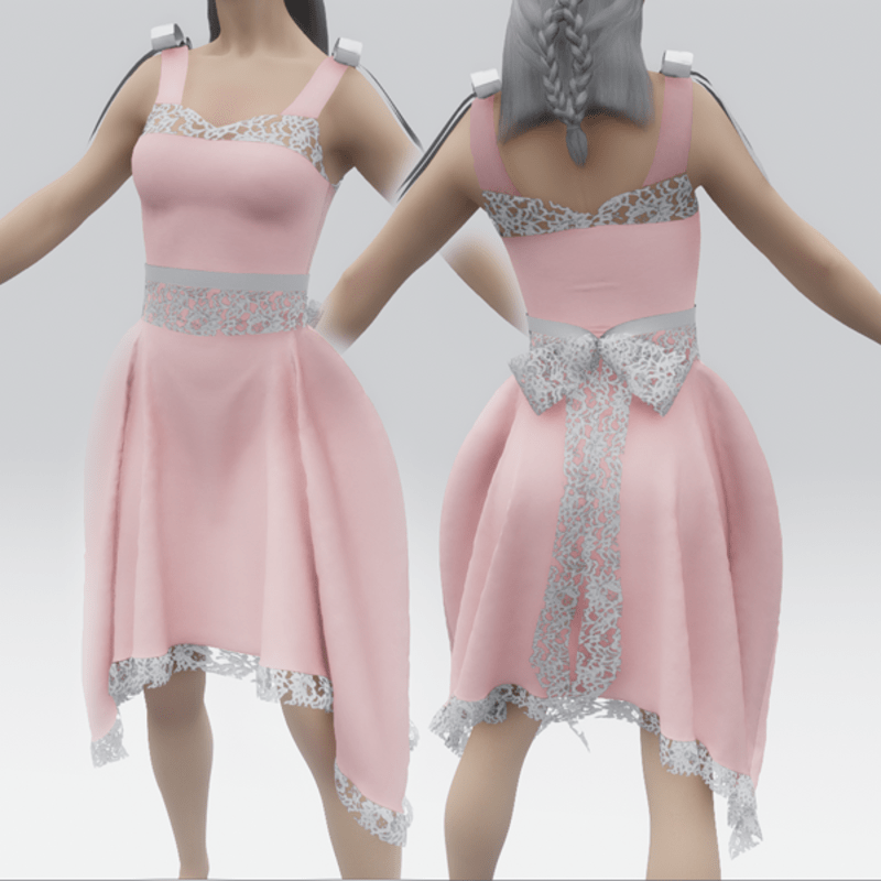 Dolly Summer Dress - Red