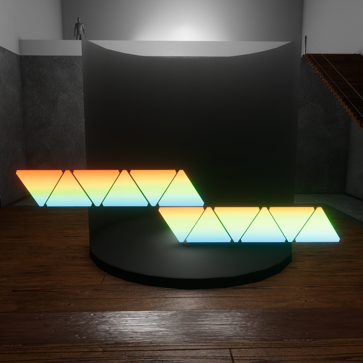 Rgb light decor (animated)