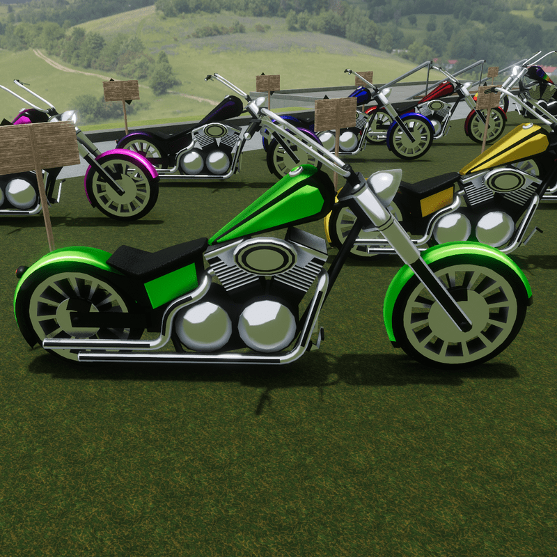 Green Bike Attachment