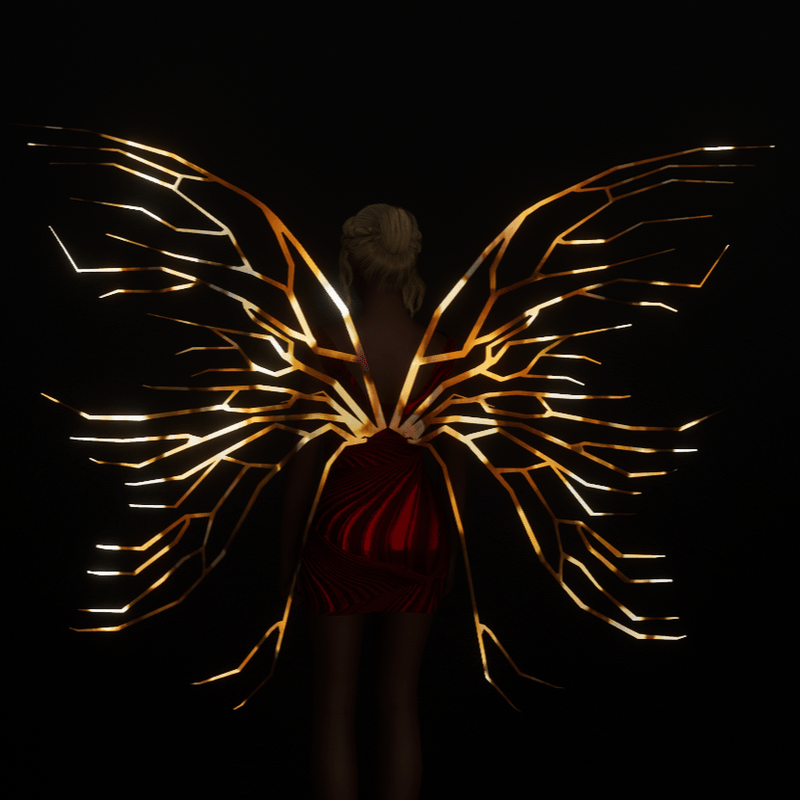 Golden Wings-Emissive