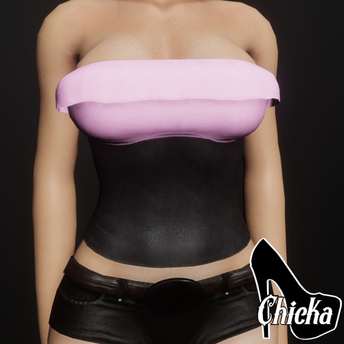 Corset "Pink" (CHICKA AVATARS)
