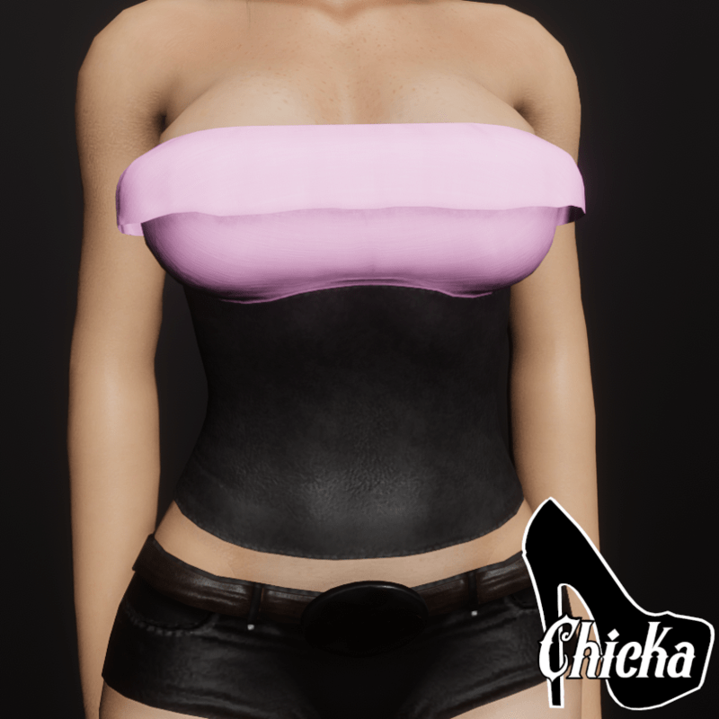 Corset "Pink" (CHICKA AVATARS)