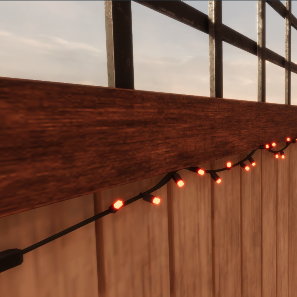 Halloween Light Strand (Orange)