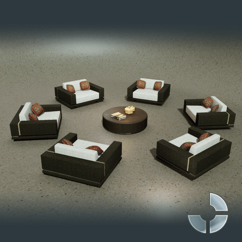 Outdoor 6 ArmChairs Bundle 4