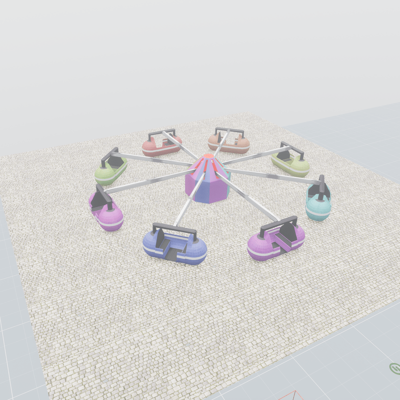 Fairground Ride With Sit Points(TM)