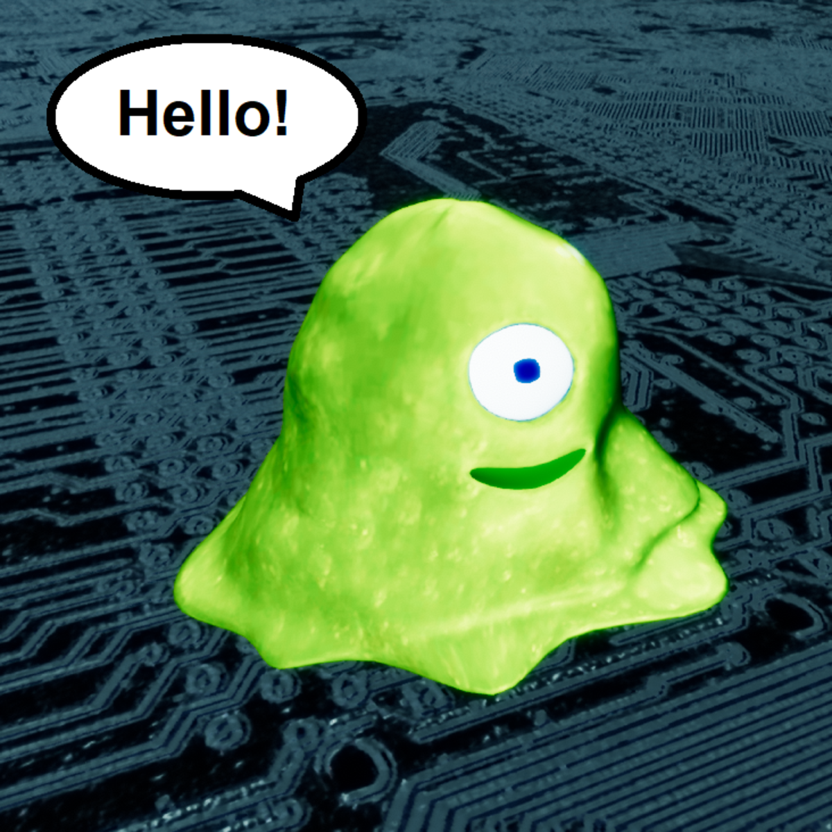 Booger Monster Statute - Decoration