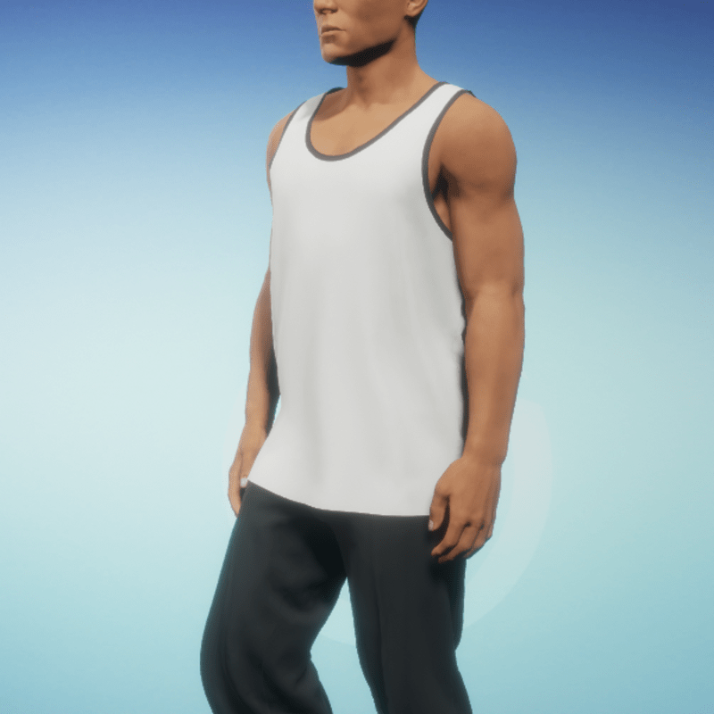 Tanktop Longline White