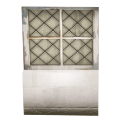 Robust Castle Tower A Window White NtBG