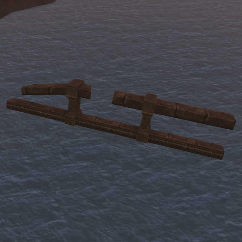 Dungeon Railing Stone Broken