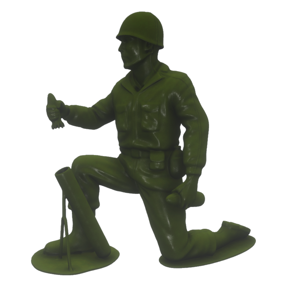 Plastic Soldier Mortar