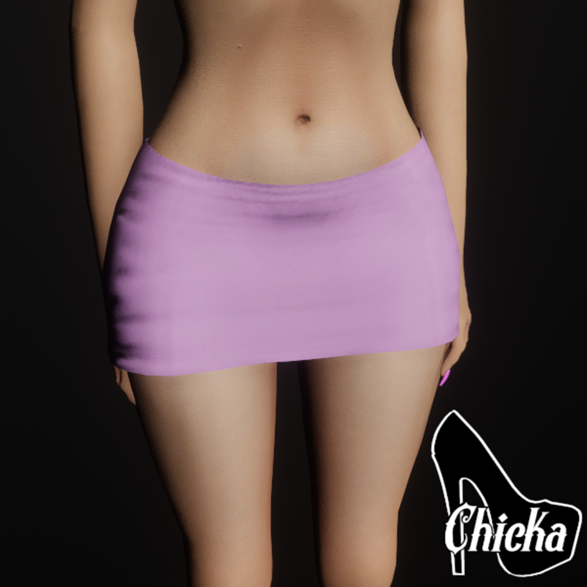 Mini Skirt pink (CHICKA AVATARS)