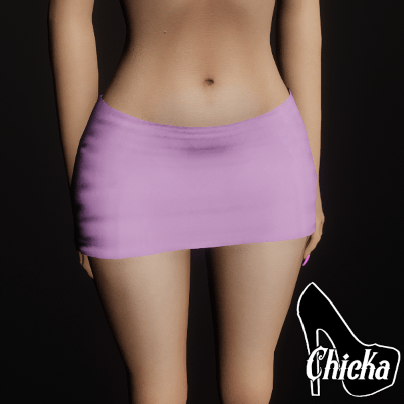 Mini Skirt pink (CHICKA AVATARS)