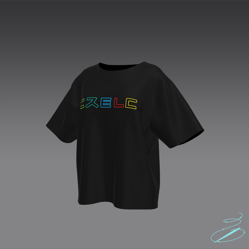 Oversized T-shirt - Black