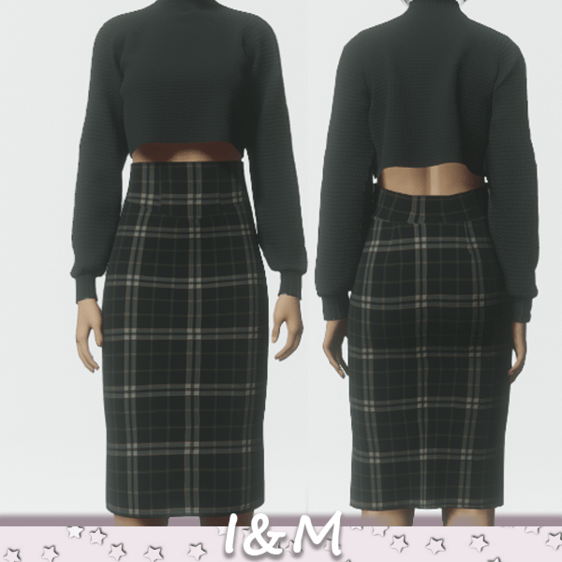 wool pencil skirt 2
