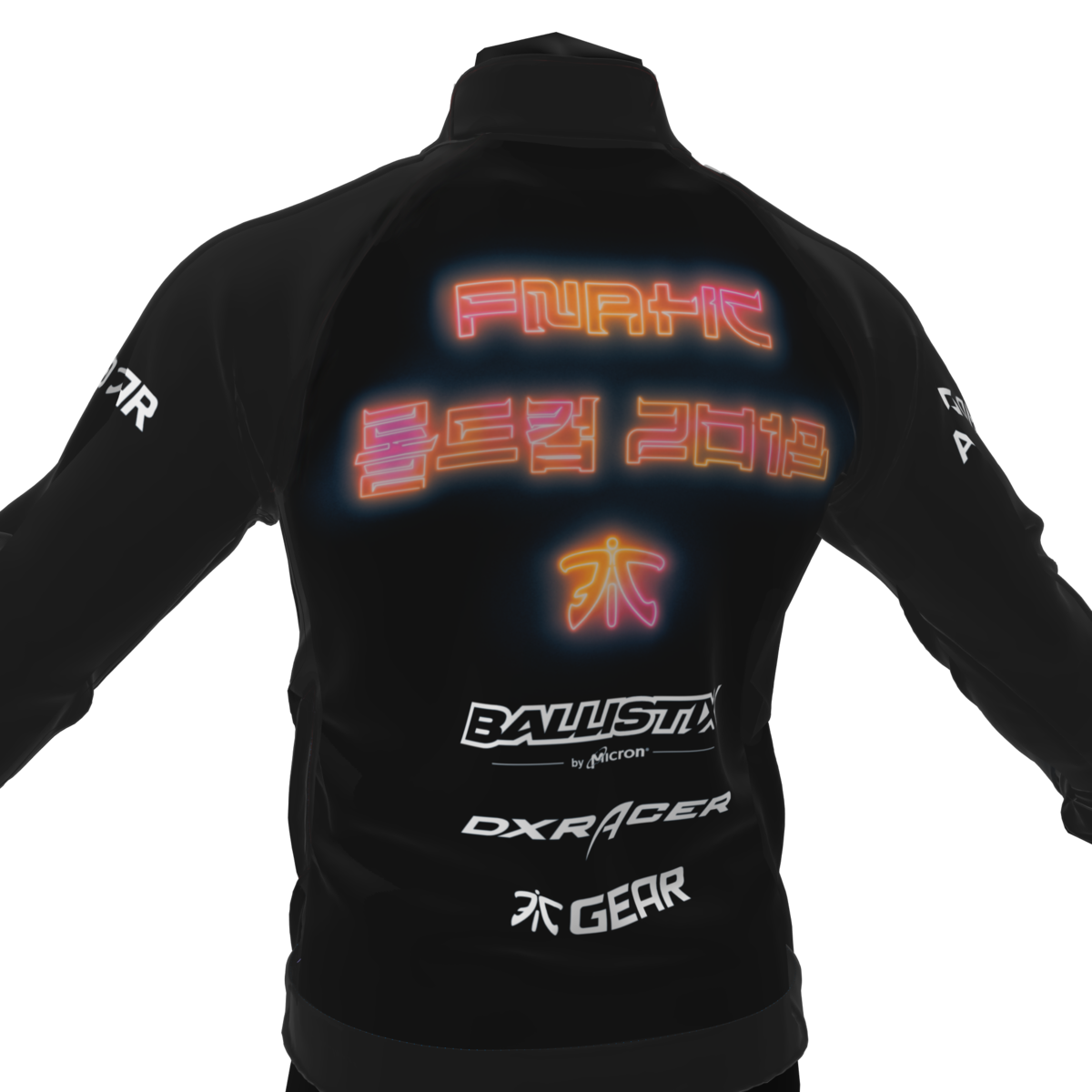 Fnatic Neon Worlds Pro Jacket 2018 - FNATIC - Female