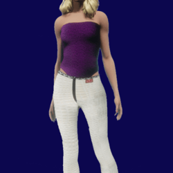 Lindy bodysuit purple